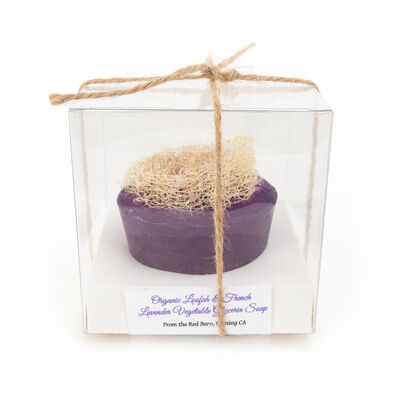 French Lavender Loofah Soap